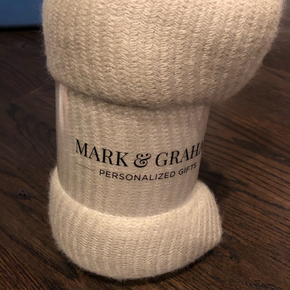 Mark & Graham Colorblock throw NWT - Picture 2 of 2